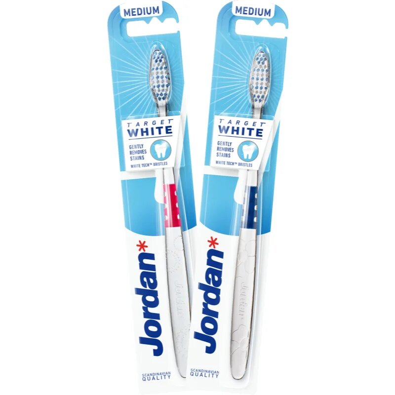 Jordan Target White Medium fogkefe 1 db