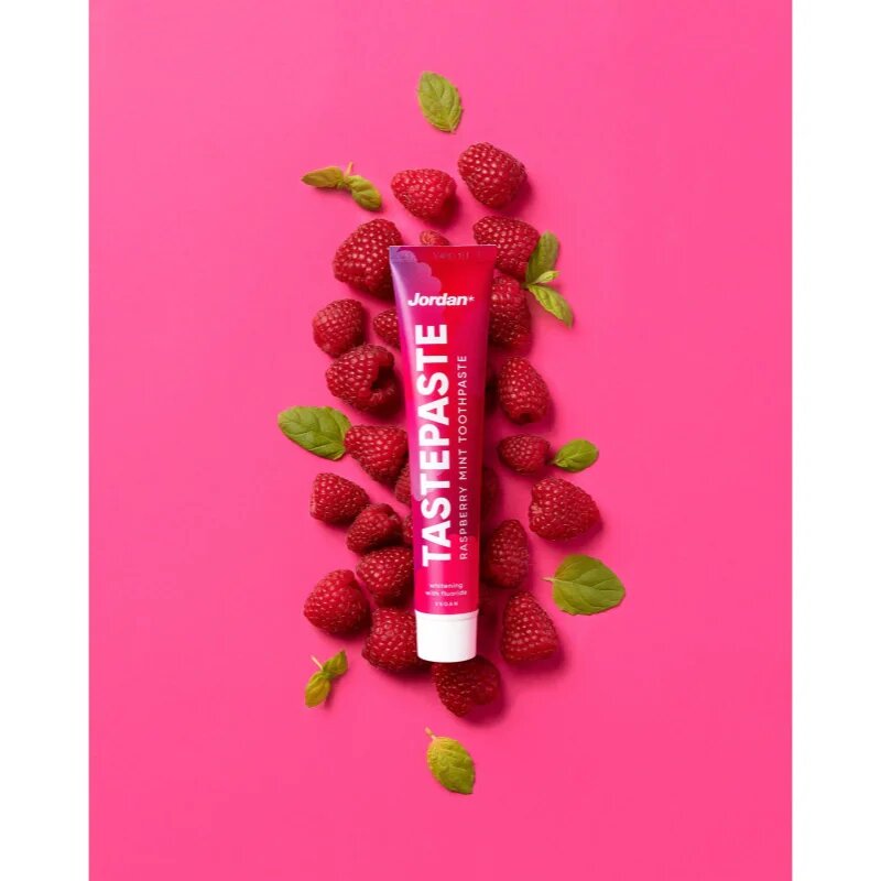 Jordan Tastepaste Raspberry Mint fogkrém 50 ml