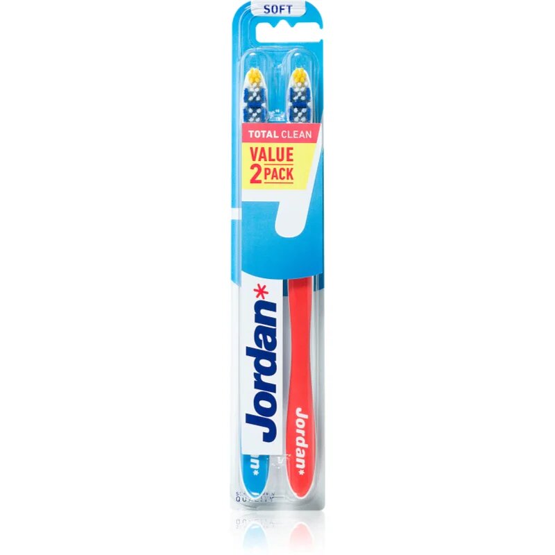 Jordan Total Clean Soft 2 pack fogkefe 2 db