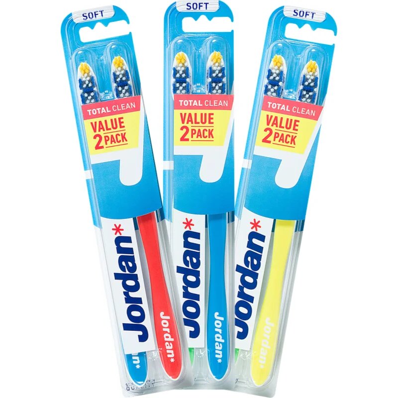 Jordan Total Clean Soft 2 pack fogkefe 2 db
