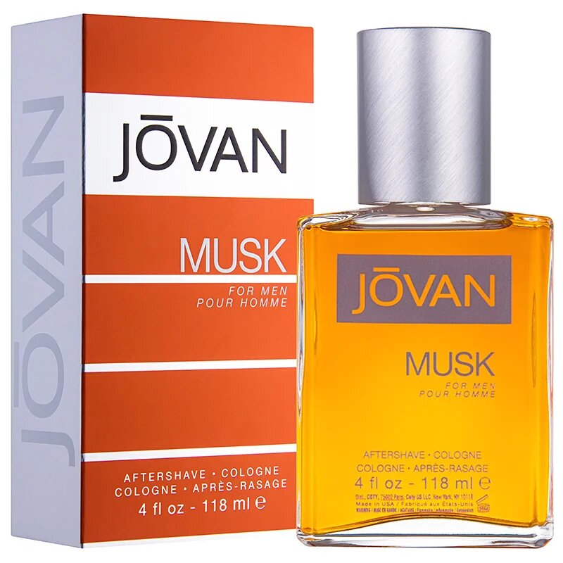 Jovan Musk For Men borotválkozás utáni arcvíz uraknak 118 ml