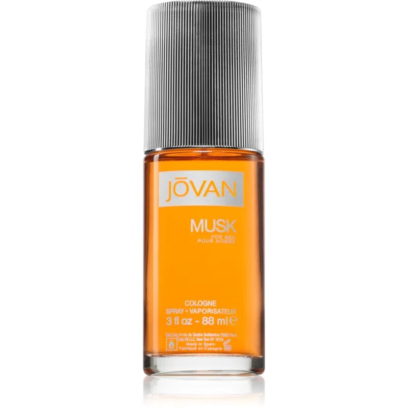 Jovan Musk For Men Eau de Cologne uraknak 88 ml