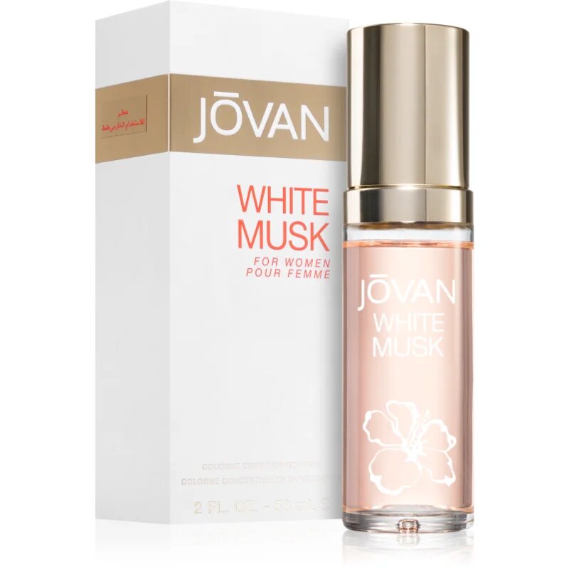 Jovan White Musk Eau de Cologne hölgyeknek 59 ml