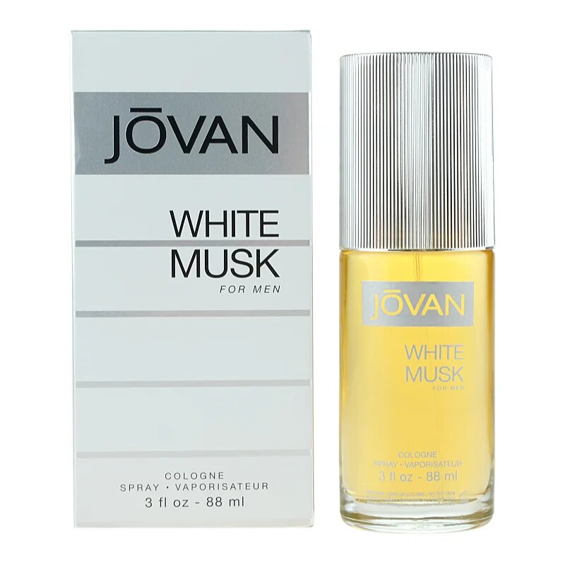 Jovan White Musk Eau de Cologne uraknak 88 ml
