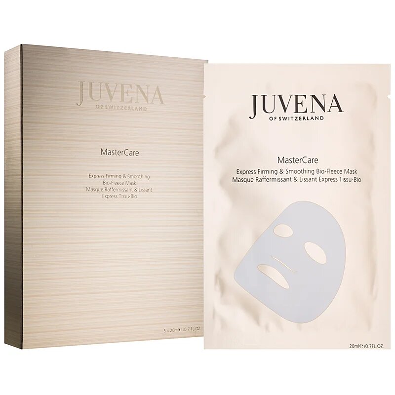 Juvena MasterCare Express Firming & Smoothing Bio-Fleece Mask Expressz lifting maszk feszesítő hatással 5x20 ml