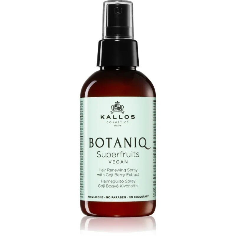 Kallos Botaniq Superfruits megújító spray növényi kivonattal 150 ml