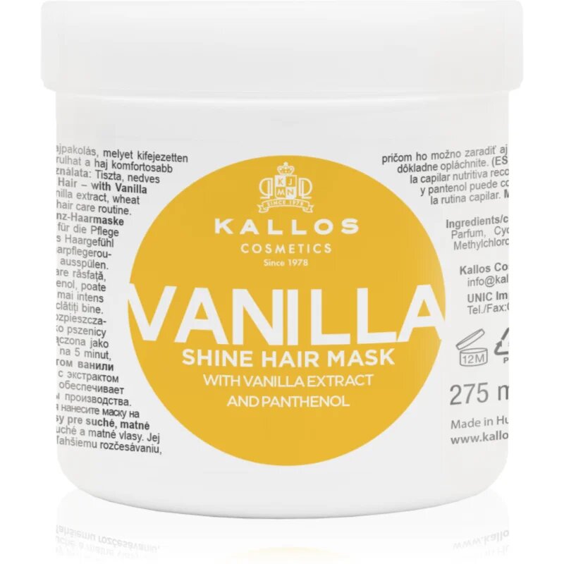 Kallos Classic maszk száraz hajra 275 ml