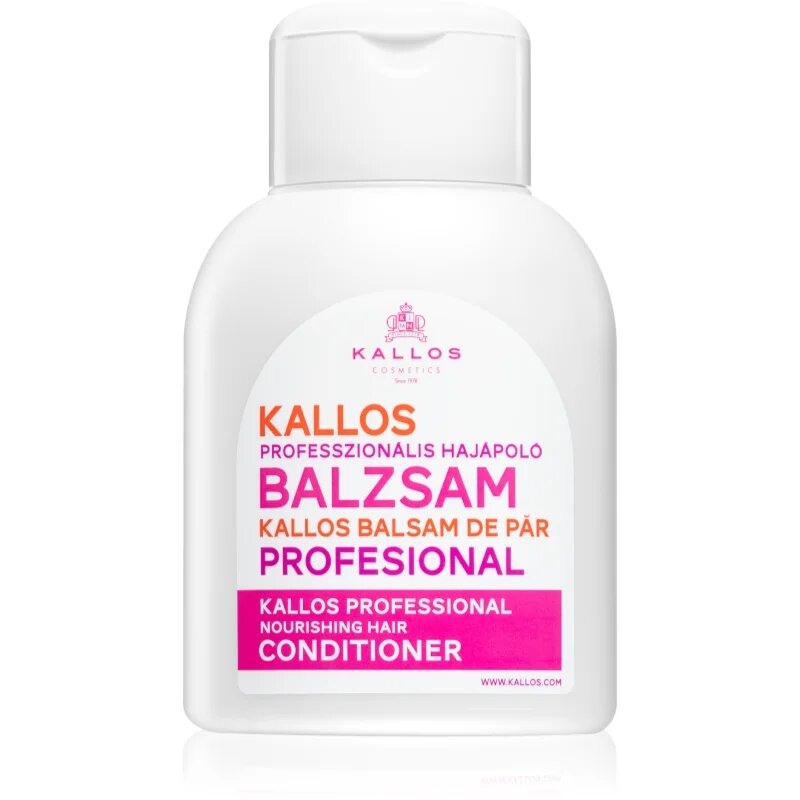 Kallos Classic Nourishing Hair Conditioner kondicionáló száraz és sérült hajra 500 ml