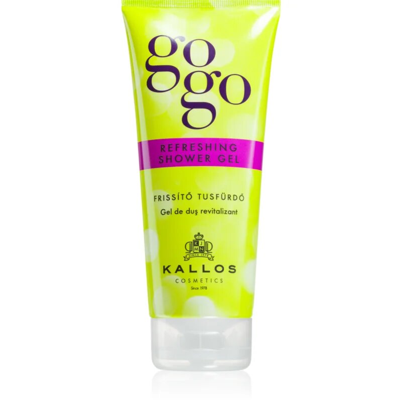 Kallos Gogo felfrissítő tusfürdő gél 200 ml