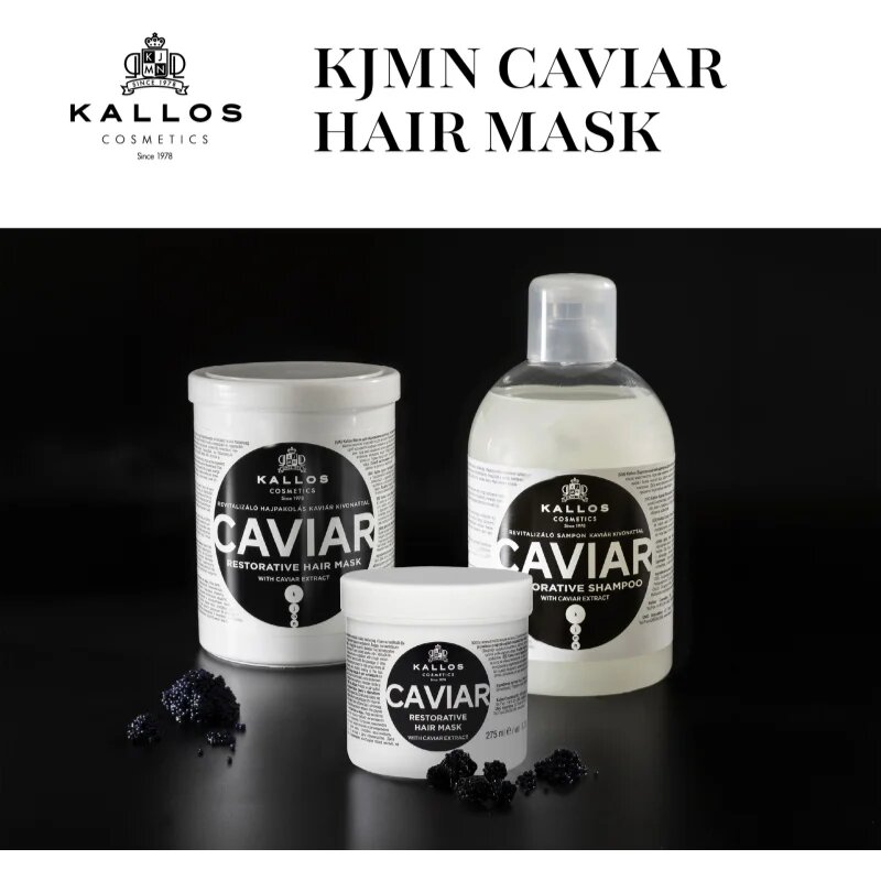 Kallos KJMN Professional Caviar megújító maszk kaviárral 275 ml