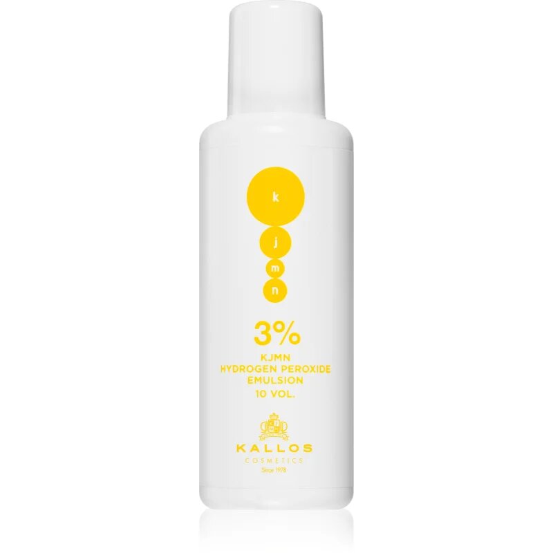 Kallos KJMN Professional Hydrogen Peroxide színelőhívó emulzió 3% 10 vol. professzionális használatra 100 ml