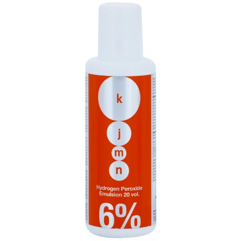 Kallos KJMN Professional Hydrogen Peroxide színelőhívó emulzió 6 % 20 vol. professzionális használatra 100 ml