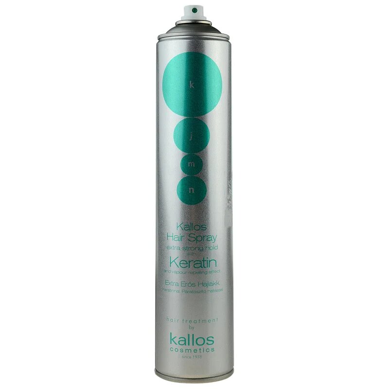 Kallos KJMN Professional Keratin hajlakk keratinnal 750 ml