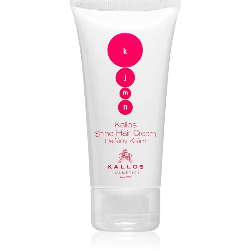 Kallos KJMN Professional Shine Hair hajkrém a magas fényért 50 ml