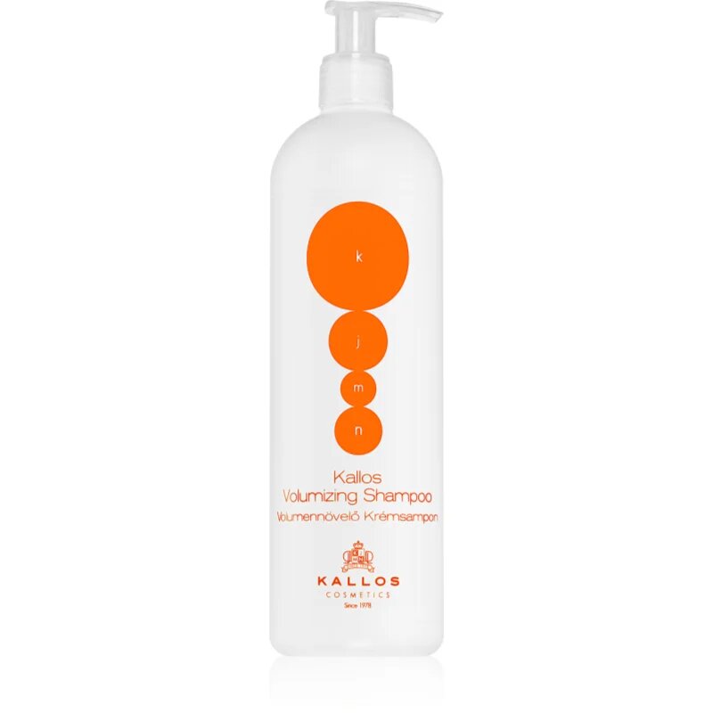 Kallos KJMN Professional Volume sampon dús hatásért 500 ml