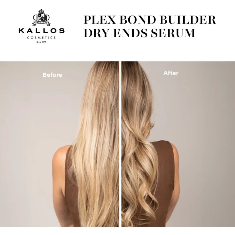 Kallos Plex Dry Ends Serum hidratáló és tápláló szérum a száraz hajvégekre 50 ml