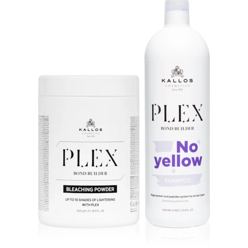 Kallos Plex No Yellow szett