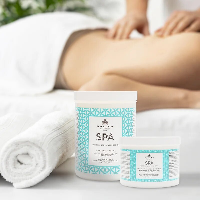 Kallos Spa masszázskrém kézre és lábra 500 ml