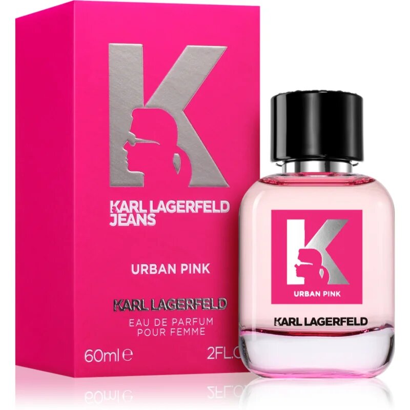 Karl Lagerfeld Jeans Urban Pink Eau de Parfum hölgyeknek 60 db