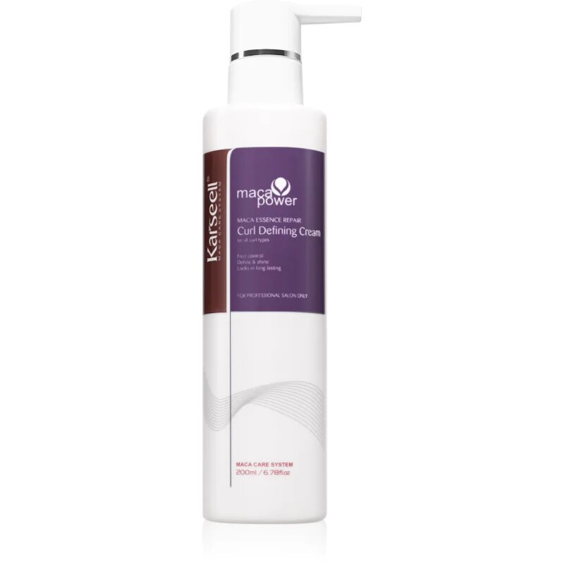 Karseell Repair Curl Defining Cream kontúrozó krém göndör hajra 200 ml