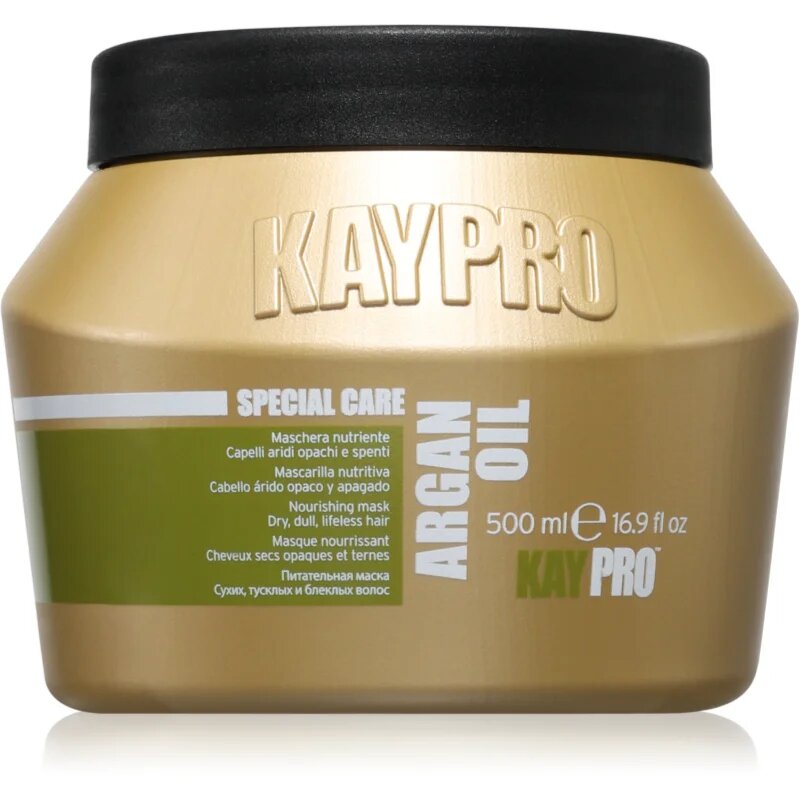 Kaypro Argan Oil Nourishing Mask haj maszk Argán olajjal 500 ml