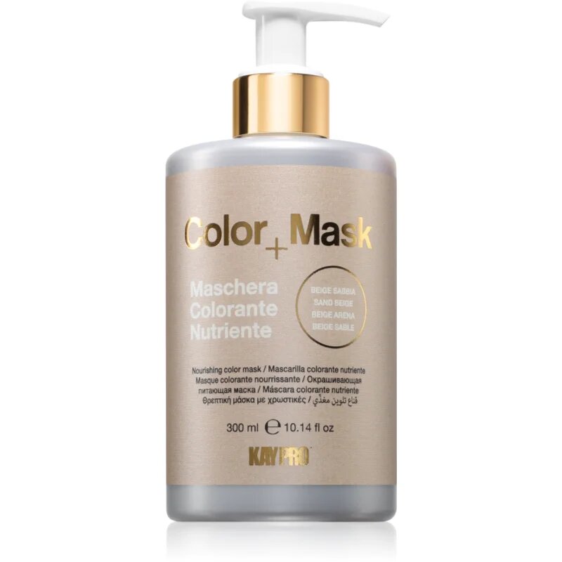 Kaypro Color Mask Nourishing Color Mask színező pakolás árnyalat Beige 300 ml