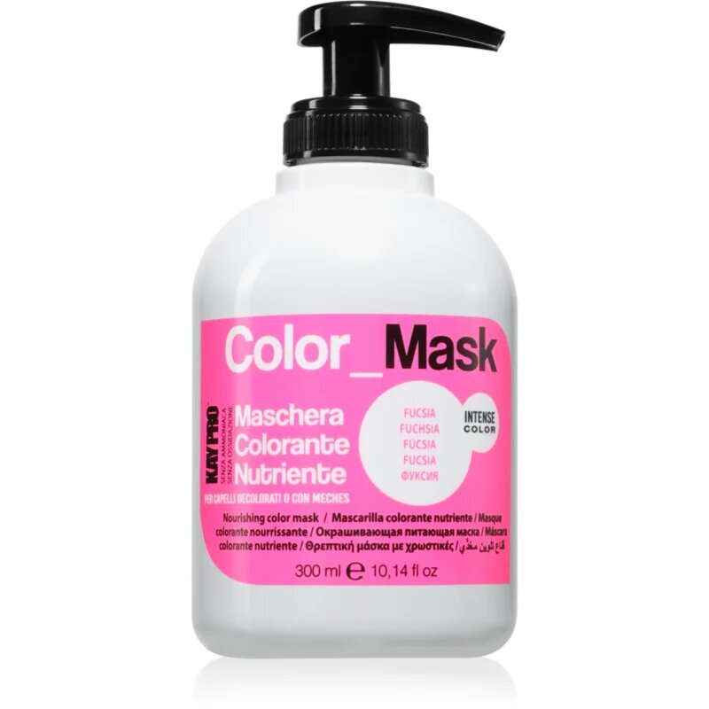 Kaypro Color Mask Nourishing Color Mask színező pakolás árnyalat Fuchsia 300 ml