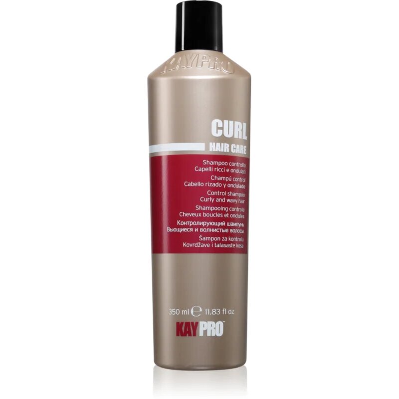 Kaypro Curl Hair Care Control Shampoo sampon a hullámos és göndör hajra 350 ml