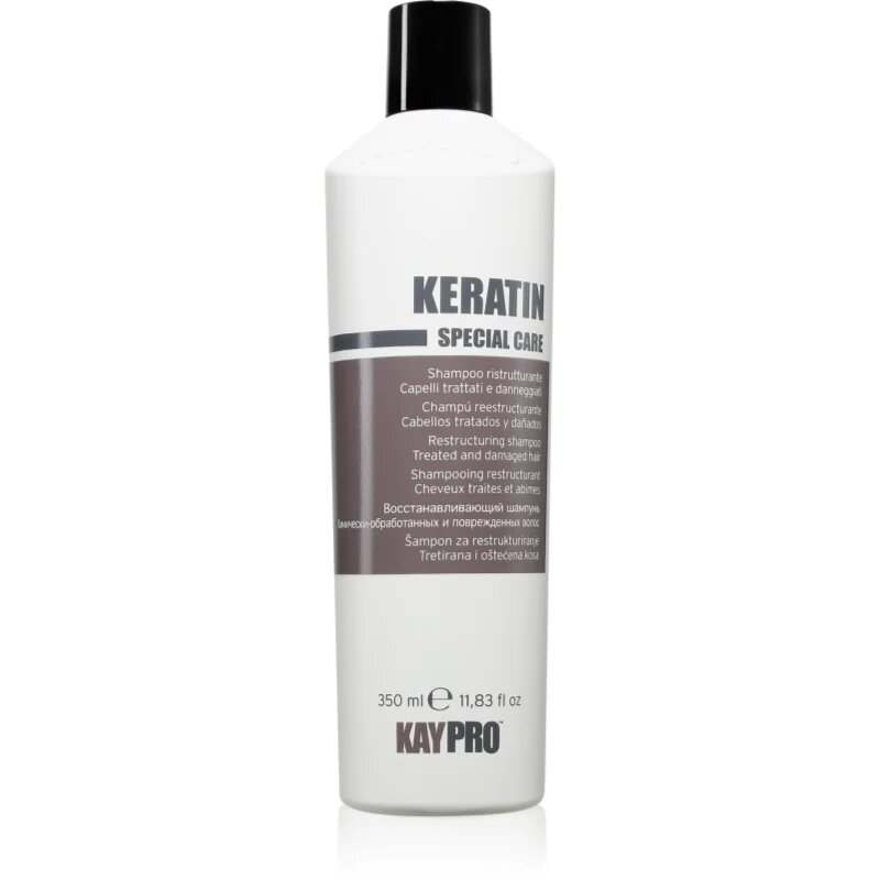Kaypro Keratin Restructuring Shampoo regeneráló sampon keratinnal 350 ml