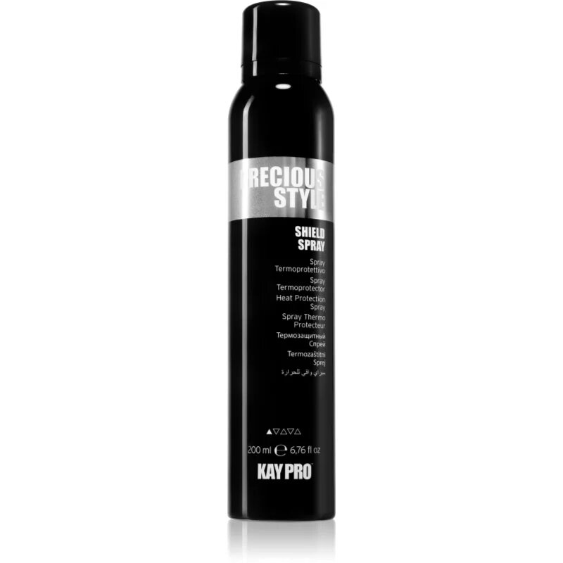 Kaypro Precious Style Shield Spray védő spray a hajformázáshoz melyhez magas hőfokot használunk 200 ml