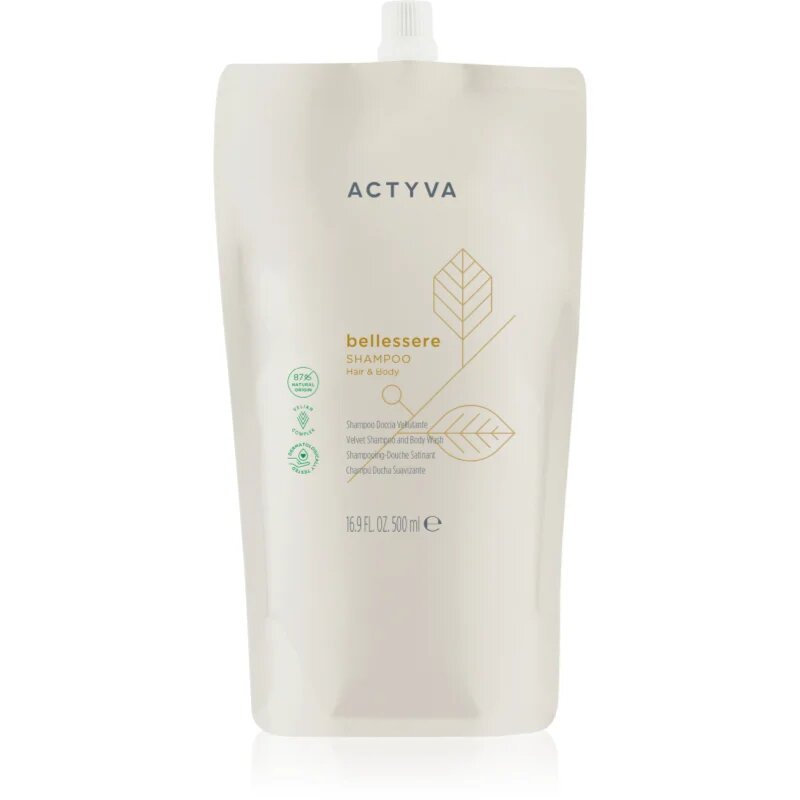 Kemon Group Actyva Bellessere sampon és tusfürdő gél 2 in 1 500 ml