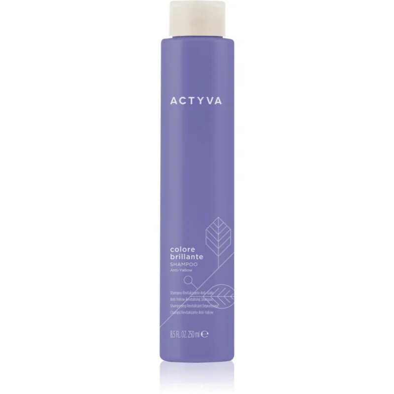 Kemon Group Actyva Colore Brillante sampon a sárga tónusok neutralizálására 250 ml