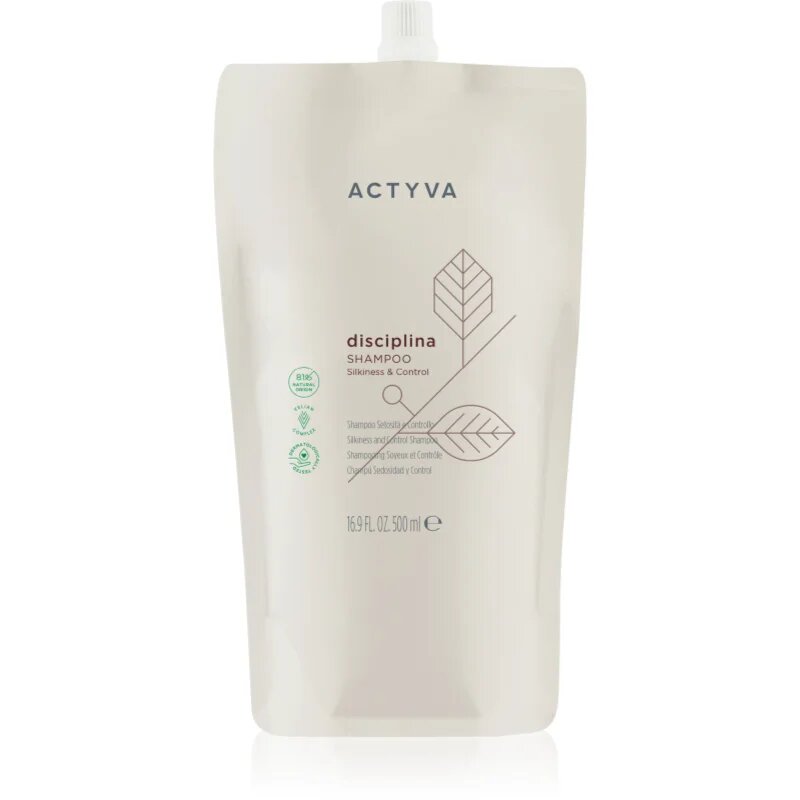 Kemon Group Actyva Disciplina regeneráló és hidratáló sampon törékeny fénytelen hajra 500 ml