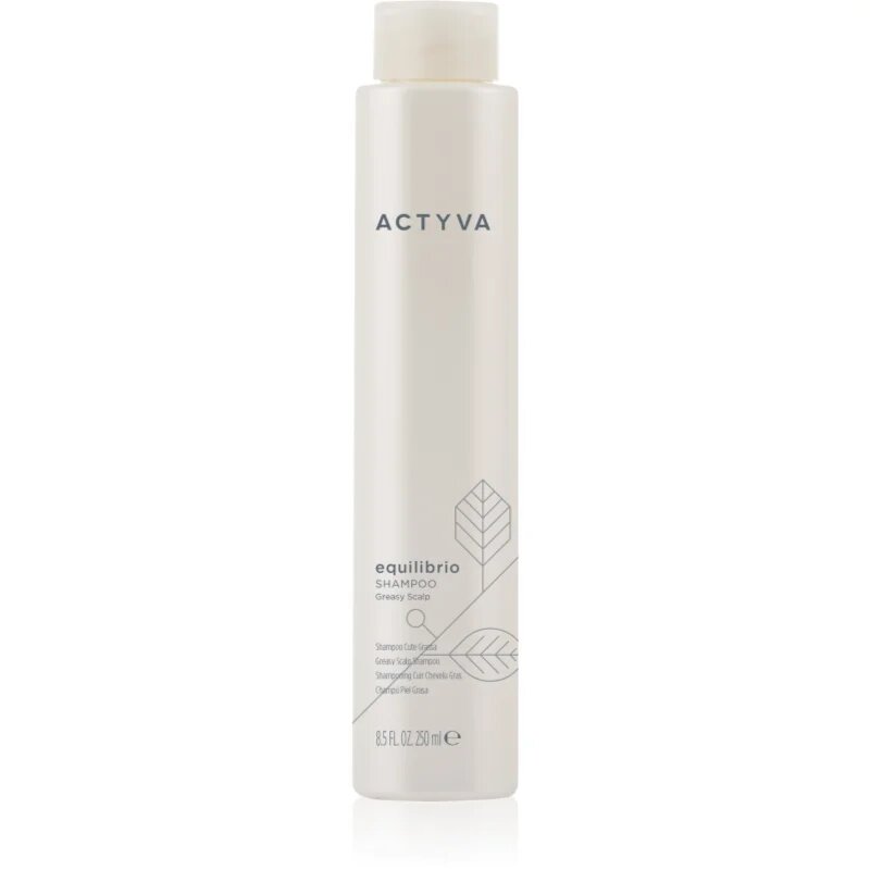 Kemon Group Actyva Equilibrio mélyen tisztító sampon a zsíros fejbőrre 250 ml