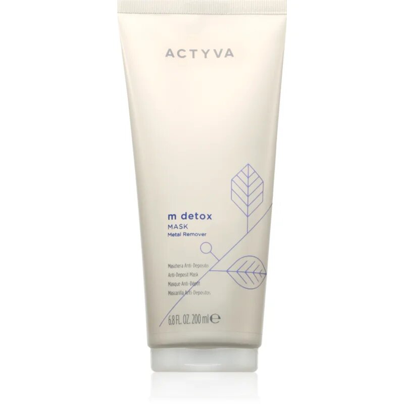 Kemon Group Actyva M Detox detoxikációs maszk kemény víz ellen 200 ml