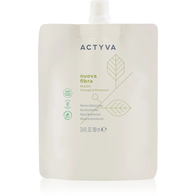 Kemon Group Actyva Nuova Fibra maszk a gyenge és sérült hajra 100 ml