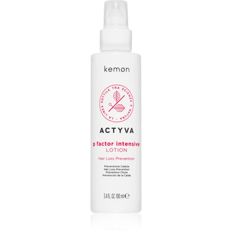 Kemon Group Actyva P Factor Intensive tej hajhullás ellen 100 ml