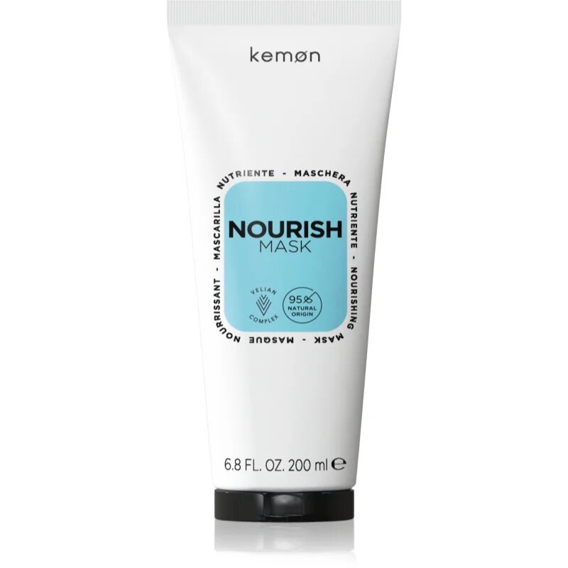 Kemon Group Nourish tápláló maszk a károsult hajra 200 ml