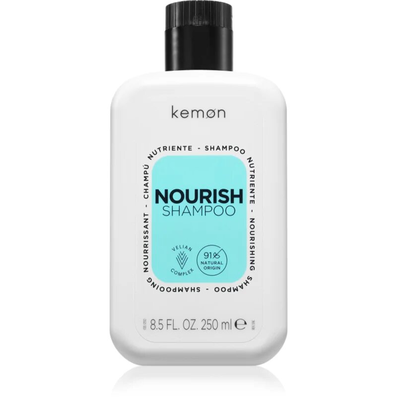Kemon Group Nourish tápláló sampon a károsult hajra 250 ml