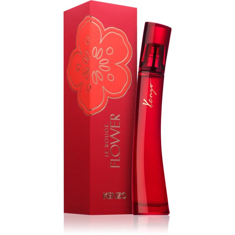 KENZO Flower by Le Rouge Eau de Parfum hölgyeknek 30 ml