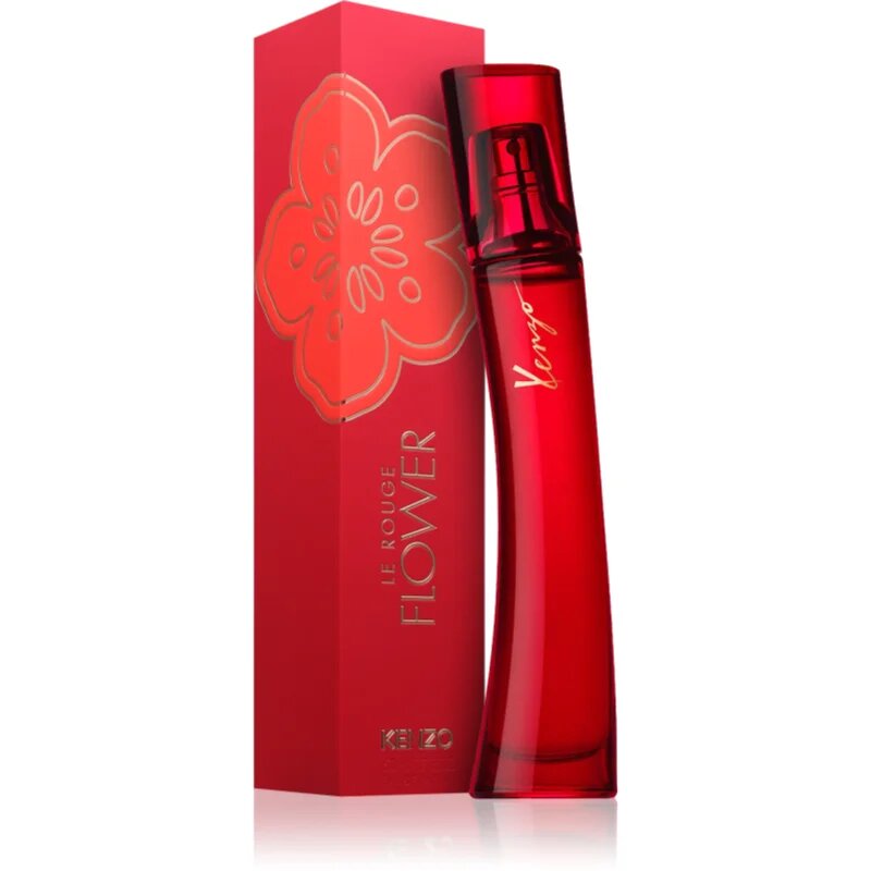 KENZO Flower by Le Rouge Eau de Parfum hölgyeknek 50 ml