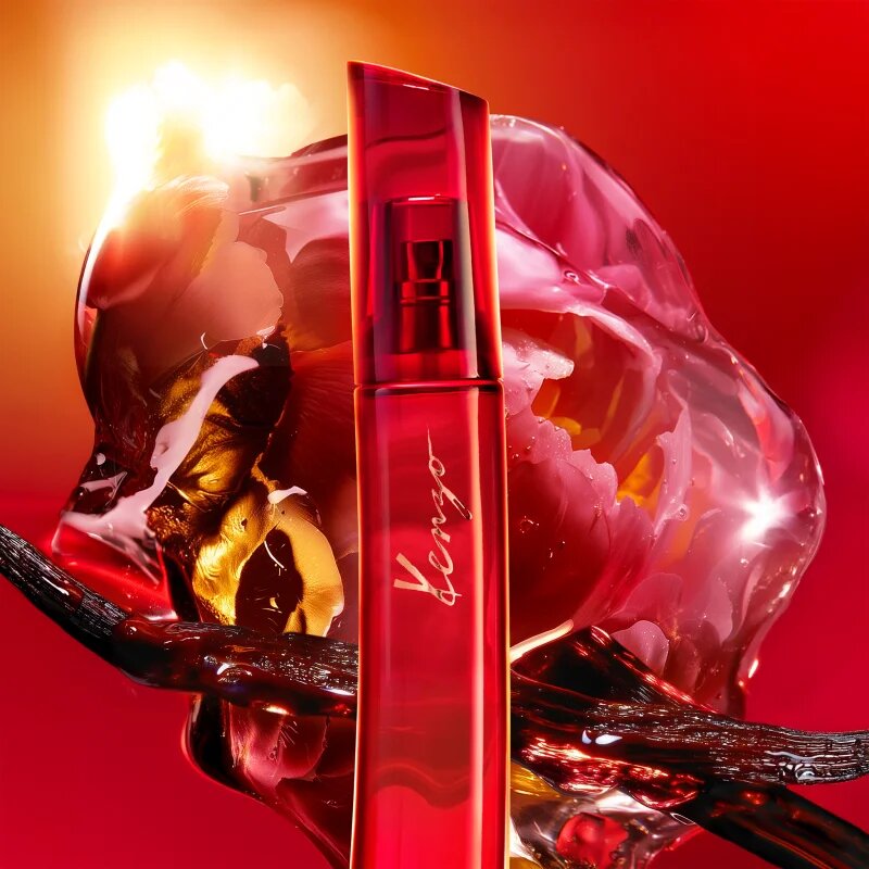 KENZO Flower by Le Rouge Eau de Parfum hölgyeknek 50 ml