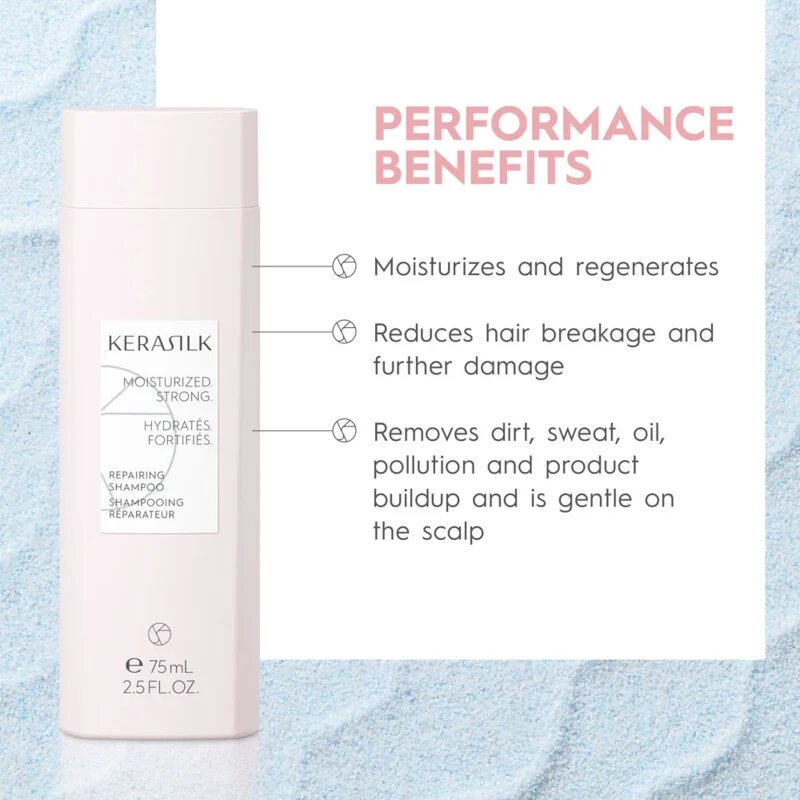 KERASILK Essentials Repairing Set utazási készlet száraz és sérült hajra