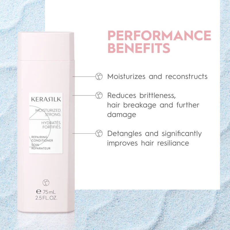 KERASILK Essentials Repairing Set utazási készlet száraz és sérült hajra