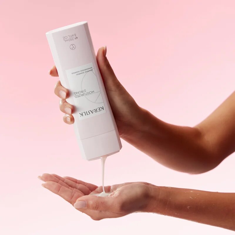KERASILK Essentials Repairing Shampoo tisztító és tápláló sampon száraz és sérült hajra 250 ml