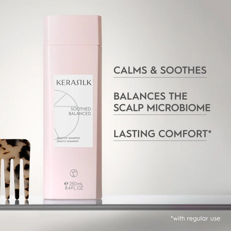 KERASILK Essentials Sensitive Shampoo sampon érzékeny fejbőrre 250 ml