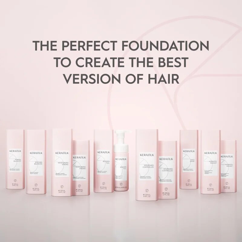 KERASILK Essentials Sensitive Shampoo sampon érzékeny fejbőrre 250 ml