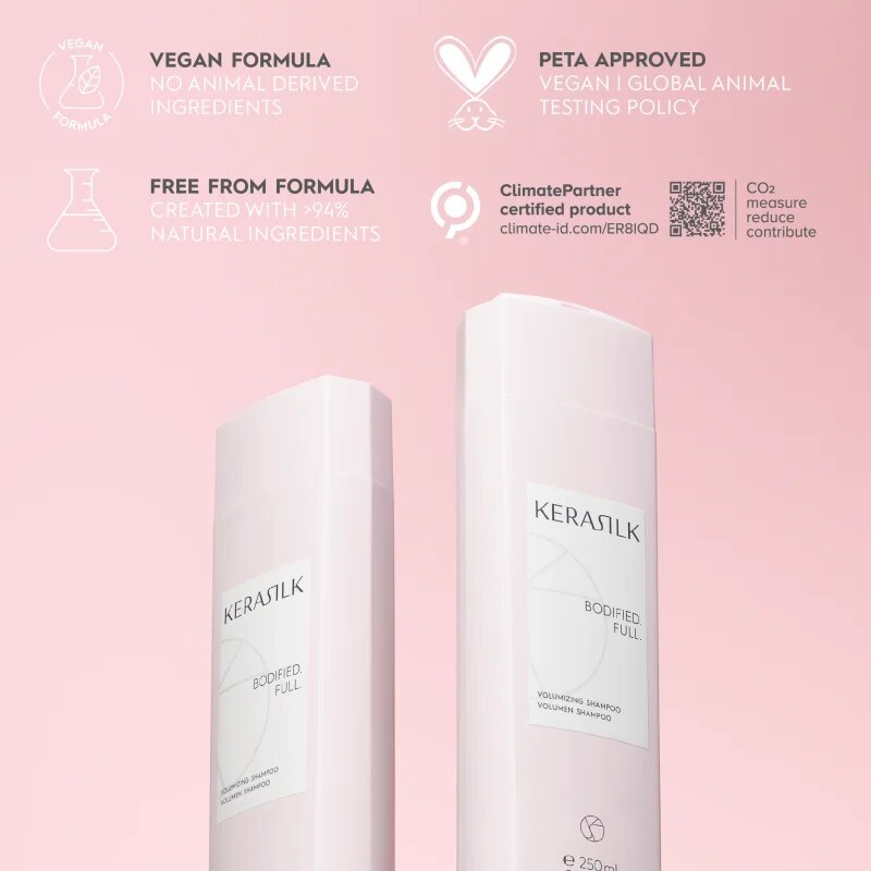 KERASILK Essentials Volumizing Shampoo hajsampon a finom hajért 250 ml
