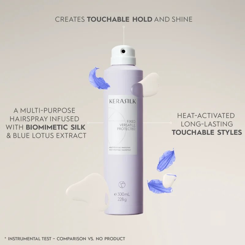 KERASILK Styling Multi-Purpose Hairspray styling spray hajra 300 ml