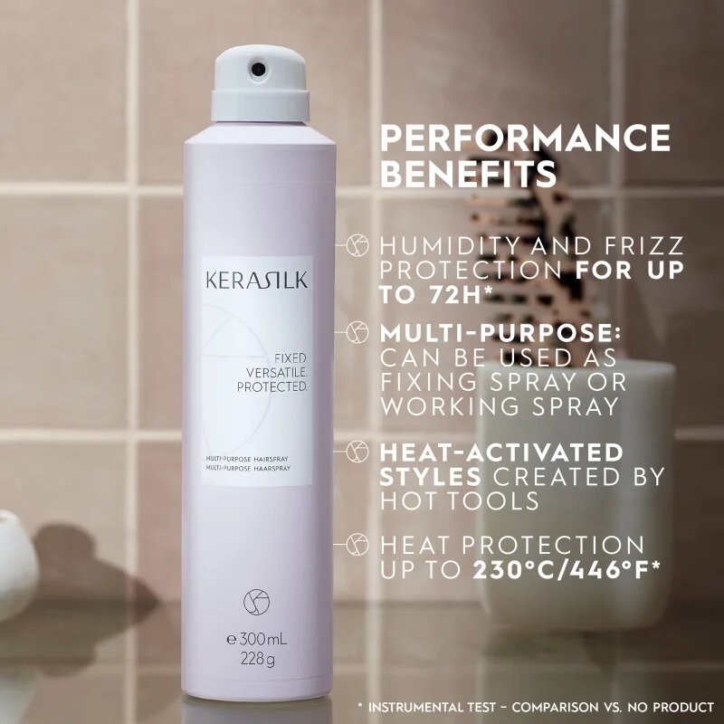 KERASILK Styling Multi-Purpose Hairspray styling spray hajra 300 ml